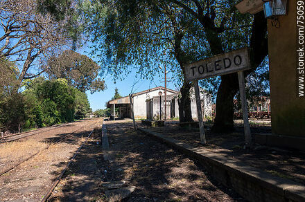 Estación Toledo de trenes - Departamento de Canelones - URUGUAY. Foto No. 75059