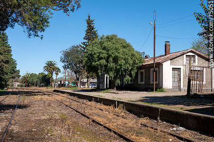 Estación Toledo de trenes - Departamento de Canelones - URUGUAY. Foto No. 75051