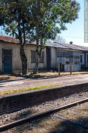 Estación Toledo de trenes - Departamento de Canelones - URUGUAY. Foto No. 75047
