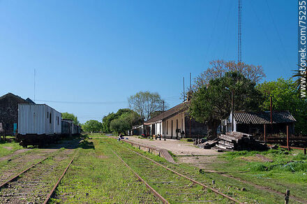 San Ramon Railway Station - Department of Canelones - URUGUAY. Photo #75235