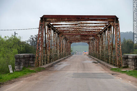 Puente en Ruta 6 sobre el río Yí - Departamento de Durazno - URUGUAY. Foto No. 75462