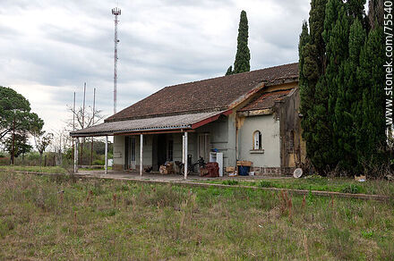 Former Monte Coral train station - Department of Florida - URUGUAY. Photo #75540