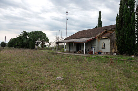 Former Monte Coral train station - Department of Florida - URUGUAY. Photo #75539