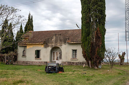 Former Monte Coral train station - Department of Florida - URUGUAY. Photo #75530