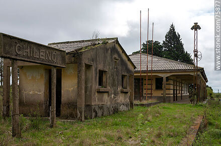Former Chileno railroad station - Durazno - URUGUAY. Photo #75877