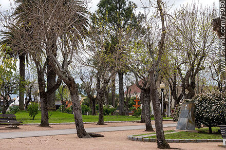 Plaza de Casupá - Departamento de Florida - URUGUAY. Foto No. 75980