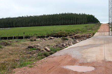 Pasos de hormigón armado sobre arroyos en caminos rurales -  - URUGUAY. Foto No. 76014