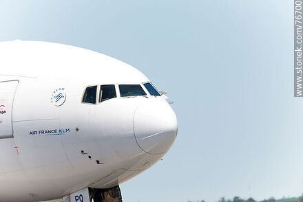 Cabina de un Boeing 777 de Air France - KLM - Departamento de Canelones - URUGUAY. Foto No. 76700