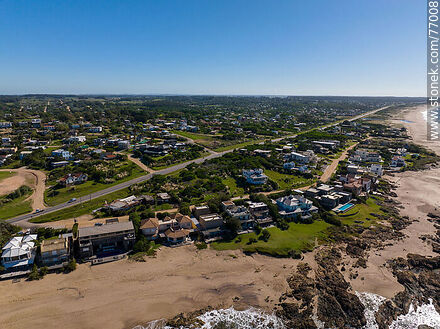 Aerial view of Punta Piedras - Punta del Este and its near resorts - URUGUAY. Photo #77008