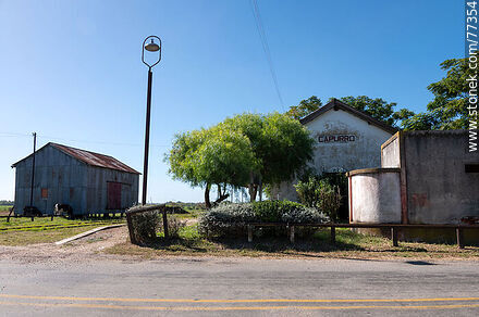 Former Capurro train station (2022). Route 78 - San José - URUGUAY. Photo #77354
