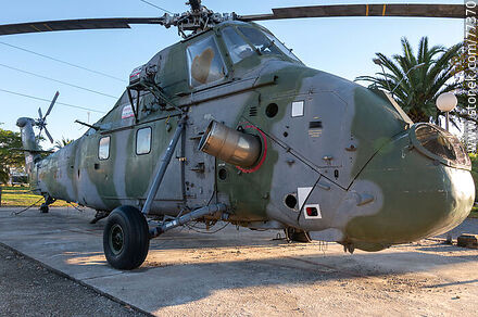 Old Westland Wessex HCMk 2 helicopter - FAU 071 at the railway station site - Soriano - URUGUAY. Photo #77370