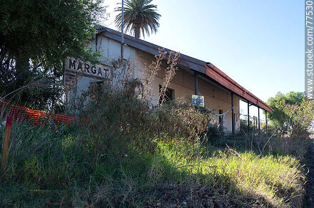Estación de ferrocarril Margat - Departamento de San José - URUGUAY. Foto No. 77530