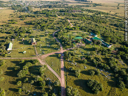 Aerial view of the San Miguel museum fields - Department of Rocha - URUGUAY. Photo #78321