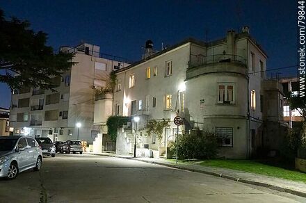Buildings in the vicinity of Javier de Viana St. - Department of Montevideo - URUGUAY. Photo #79844