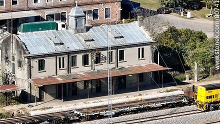 Aerial view of the Florida train station. May 2023 - Department of Florida - URUGUAY. Photo #80741