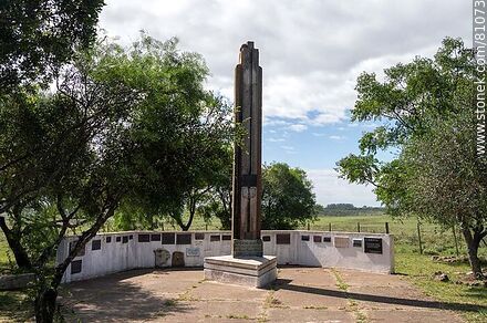 Tributes to Aparicio Saravia for the battle of Masoller - Department of Rivera - URUGUAY. Photo #81073