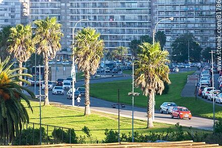 Rambla President De Gaulle - Department of Montevideo - URUGUAY. Photo #81786