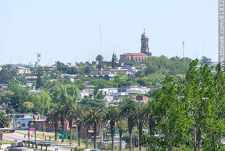 Rosario Church at the top - Department of Colonia - URUGUAY. Photo #81932