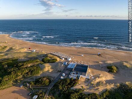 Aerial view of Playa Brava P30 - Punta del Este and its near resorts - URUGUAY. Photo #84987