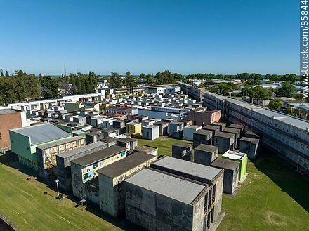 Aerial view of the Central Cemetery - Department of Paysandú - URUGUAY. Photo #85844