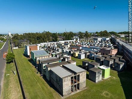 Aerial view of the Central Cemetery - Department of Paysandú - URUGUAY. Photo #85845