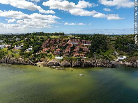 Vista aérea de Portezuelo - Punta del Este y balnearios cercanos - URUGUAY. Foto No. 86198