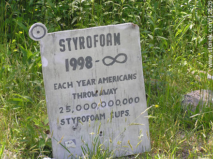 Lápida por el cuidado del medio ambiente - Estado de Pennsylvania - EE.UU.-CANADÁ. Foto No. 12526