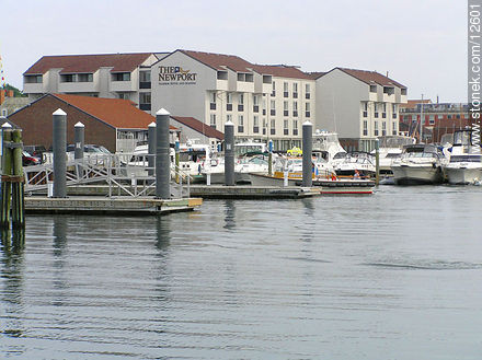 Newport. Puerto en Rhode Island -  - EE.UU.-CANADÁ. Foto No. 12601