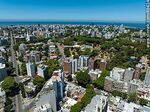 Vista aérea del barrio Parque Rodó, Bulevar España, calle 21 de Setiembre - Foto #86414
