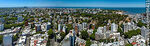 Panorámica aérea de los barrios Parque Rodó y Pocitos - Foto #86411