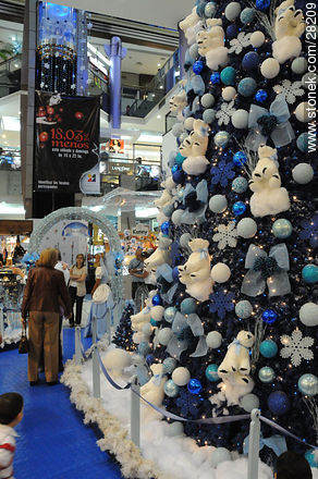 Navidad Azul – 2008 Punta Carretas Shopping - Departamento de Montevideo - URUGUAY. Foto No. 28209