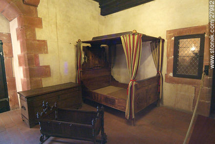 Sleeping room - Region of Alsace - FRANCE. Photo #27982