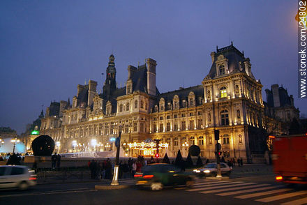 Hôtel de Ville - París - FRANCIA. Foto No. 24802