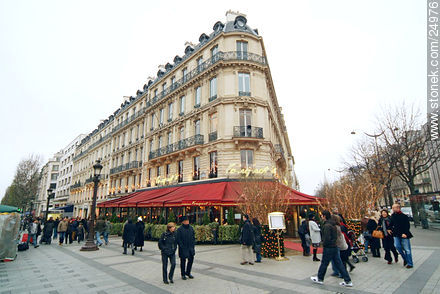 Fouguet's en Champs Elysées - París - FRANCIA. Foto No. 24976
