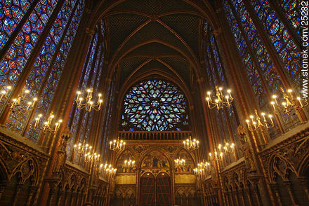 Sainte Chapelle - París - FRANCIA. Foto No. 25282