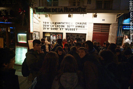 Theatre de la Huchette - París - FRANCIA. Foto No. 25380