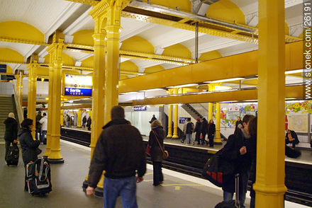 Subte de la Gare de Lyon - París - FRANCIA. Foto No. 26191