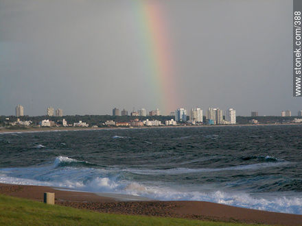 Rainbow in Punta del Este - Punta del Este and its near resorts - URUGUAY. Photo #388