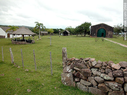 Aledaños al fuerte. Museo Criollo. - Departamento de Rocha - URUGUAY. Foto No. 2688